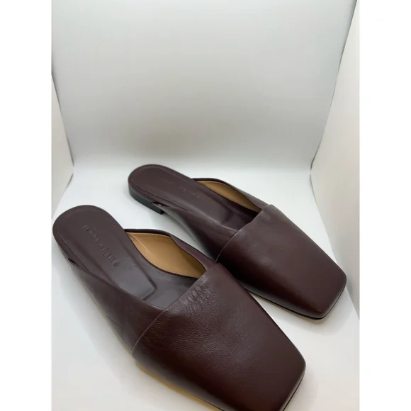 NWOB Jenni Kayne Mia Mule Bordeaux 38/8 - Picture 8 of 9